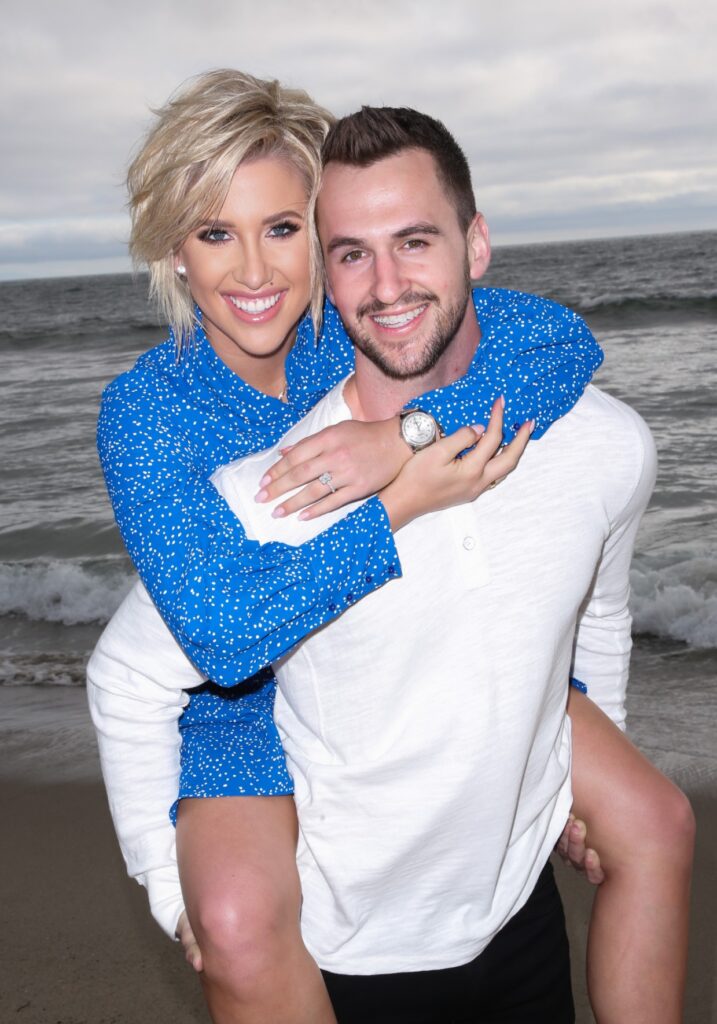 Savannah Chrisley pictured with her ex-fiance Nic Kerdiles