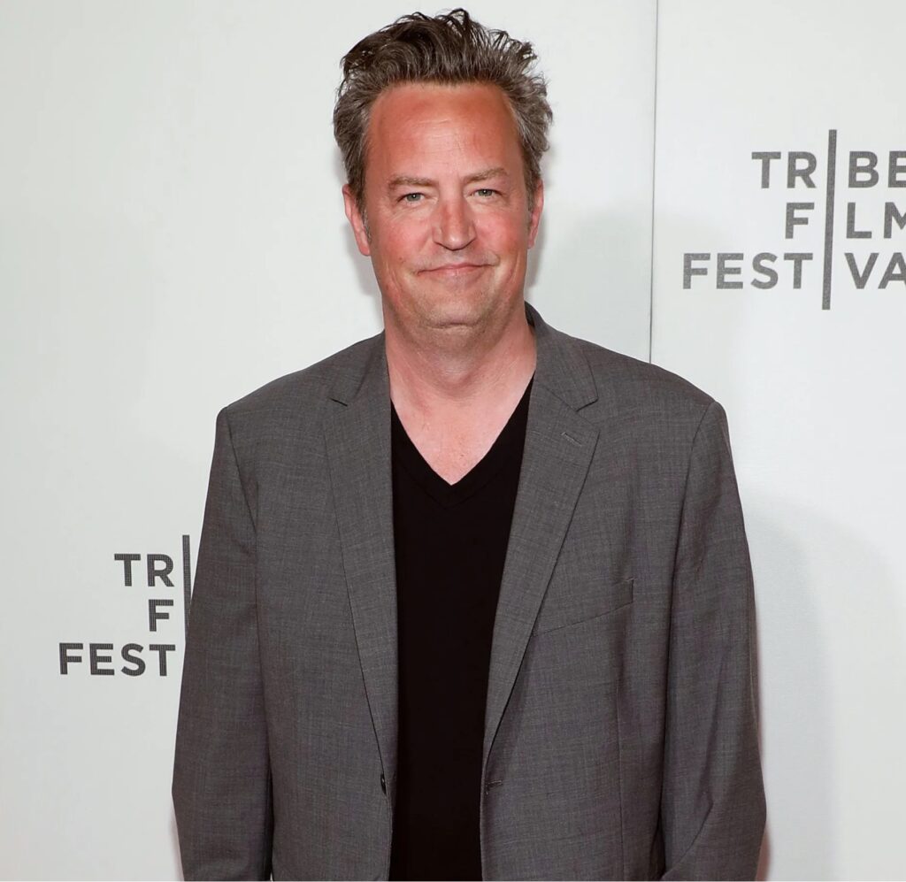 Matthew Perry attends the 2017 Tribeca Film Festival in New York CityCredit: Getty

