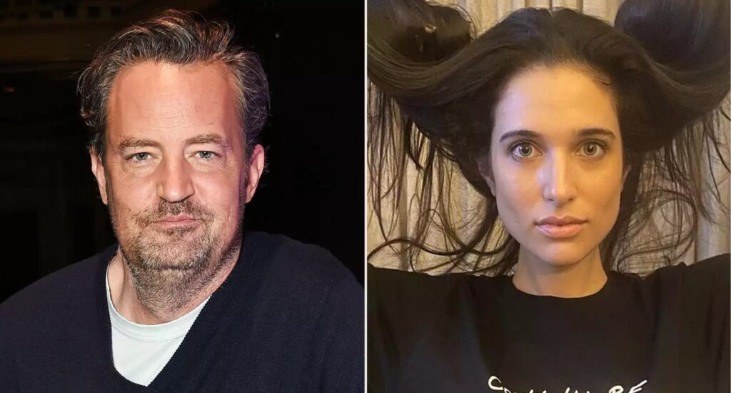 Matthew Perry and Molly Hurwitz were engaged but never married. 
