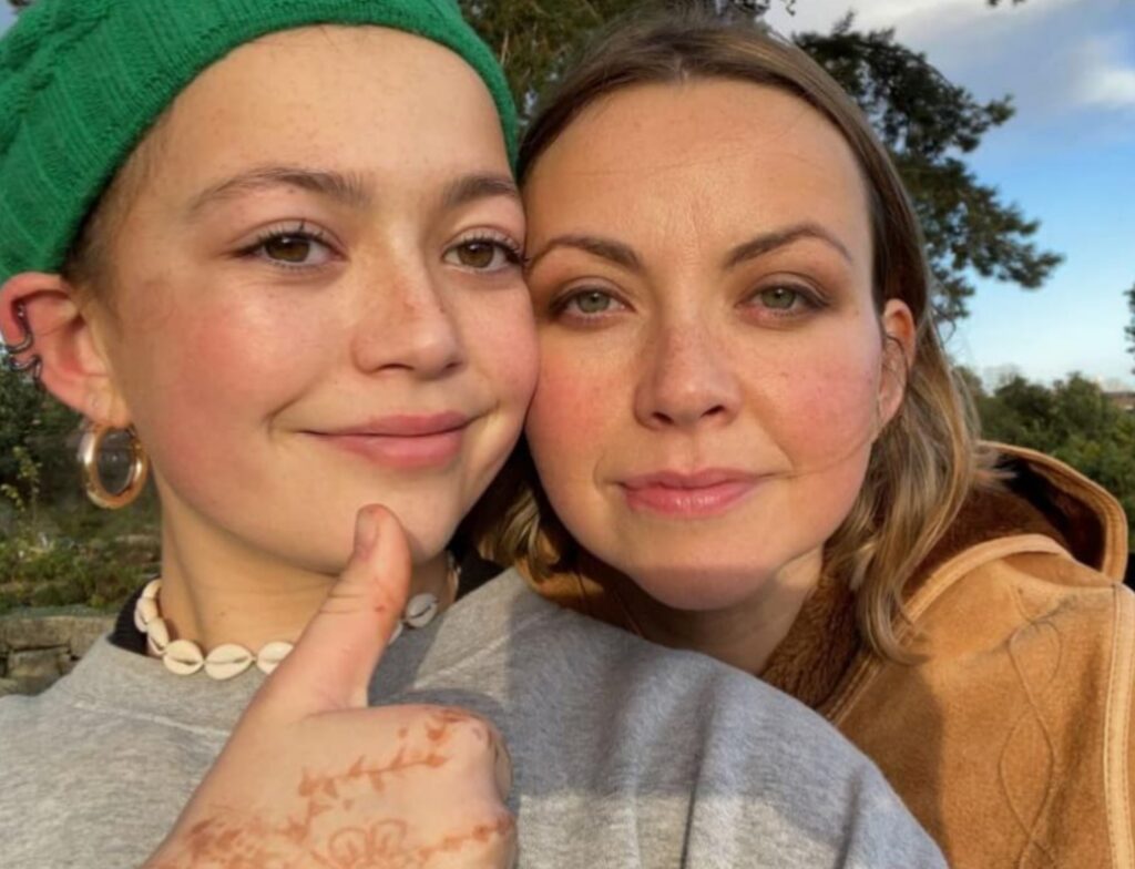 Charlotte Church with her lookalike daughter, Ruby. Image Source: Instagram