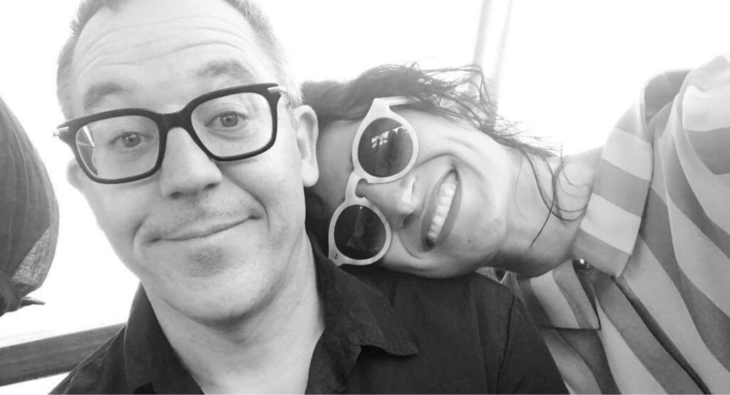 Greg Gutfeld and Elena Moussa have been together for nearly two decades