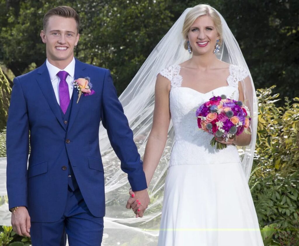  Harry Needs and Rebecca Adlington got married in 2014
