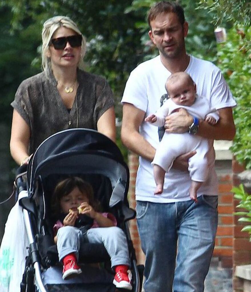 Holly and Dan pictured with their children. Image Source: express.co.uk