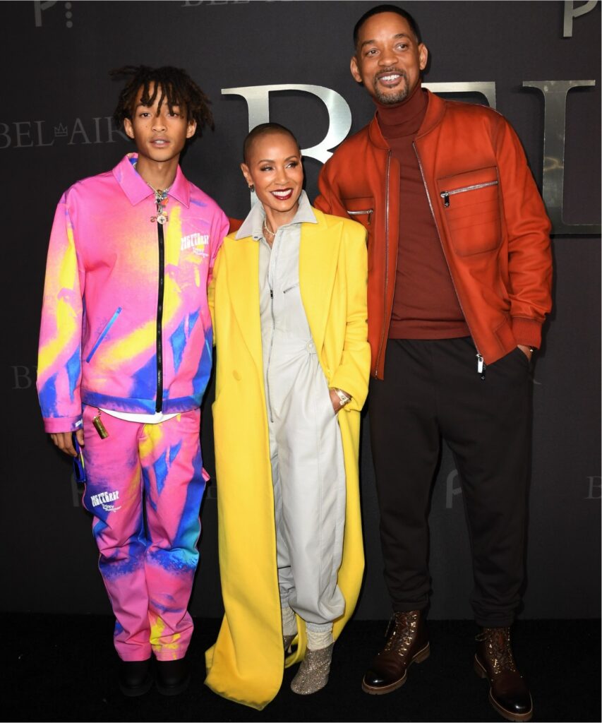 Jaden Smith is Will's first child with his second wife, Jada Pinkett. Image Source: Getty