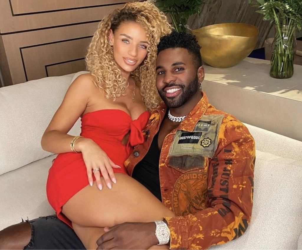 Jena Frumes is a social media personality and the baby mama of Jason Derulo. Image Source: Instagram