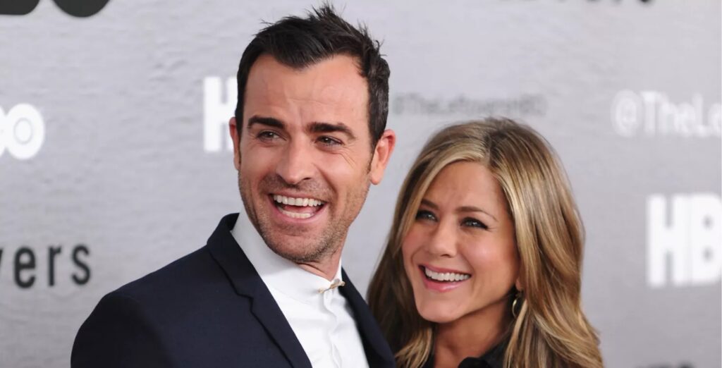 Justin Theroux and Jennifer Aniston attend "The Leftovers" premiere at NYU Skirball Center on June 23, 2014 in New York City