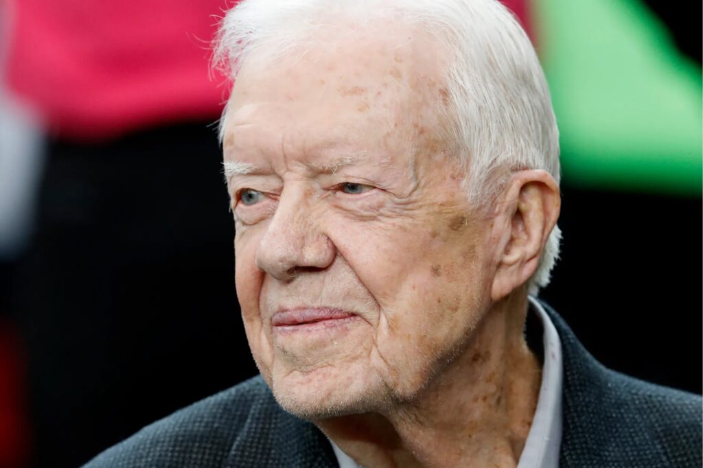 Jimmy Carter, 99, who served as the 39th president of the United States from 1977 to 1981. SOURCE: GETTY