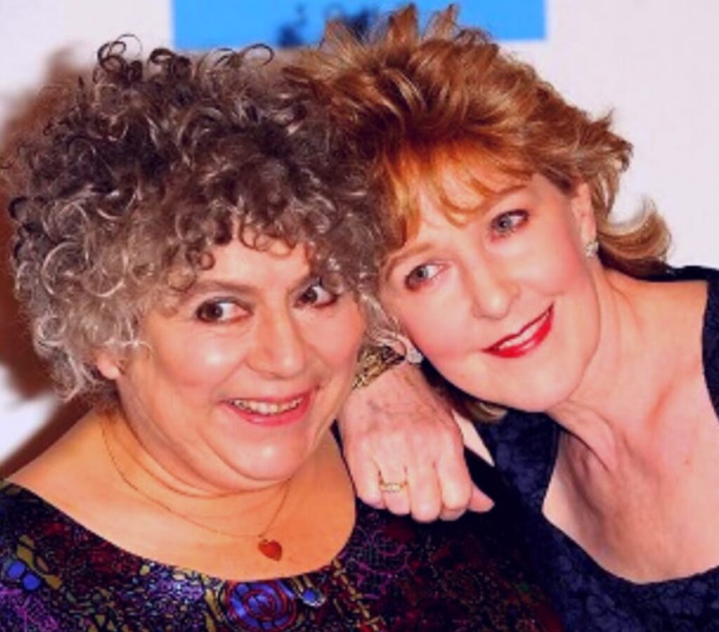 Miriam Margolyes and her partner Heather Sutherland have been together for over 50 years.