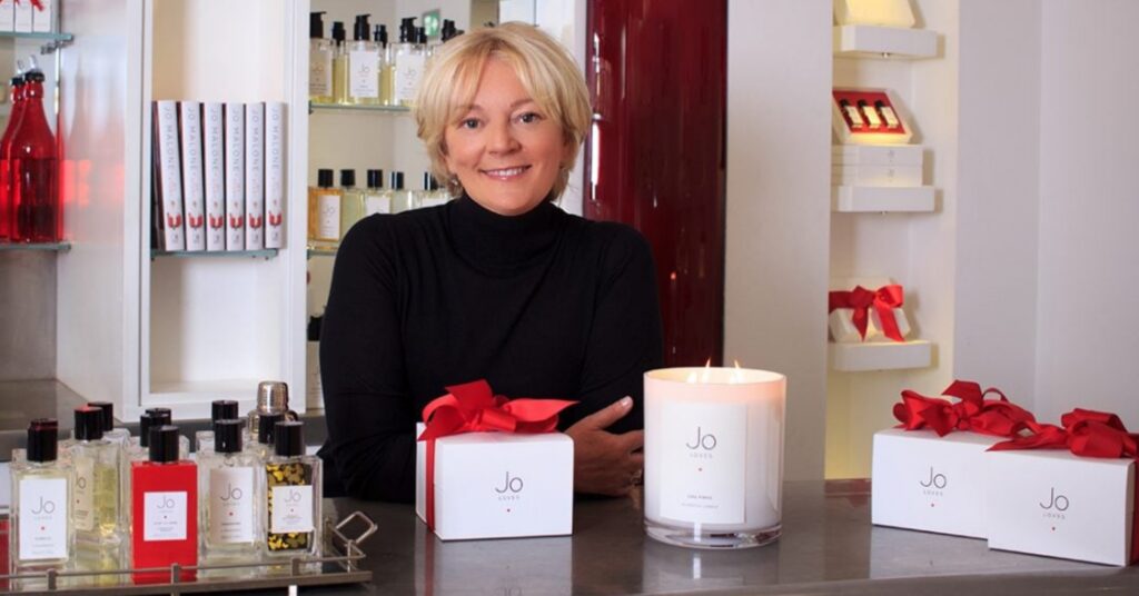Jo Malone is a British businesswoman best known for her namesake brand of perfume. Credit: Getty Images