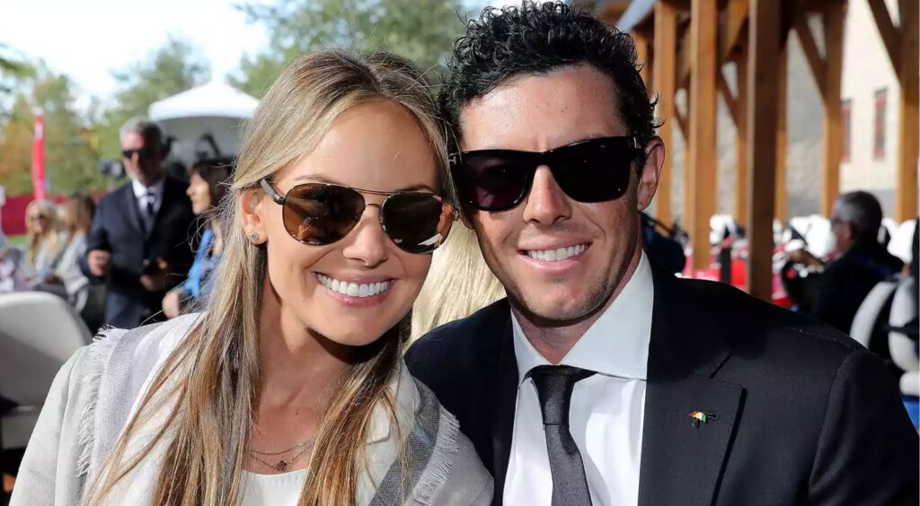 Golfer, Rory Mcllroy is richer than his wife, Erica Stoll. They are, however, both millionaires. Image Source: Getty