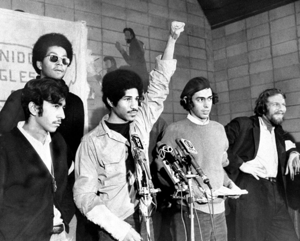Pablo Guzman (top left) was the founder of the Young Lords revolutionary party