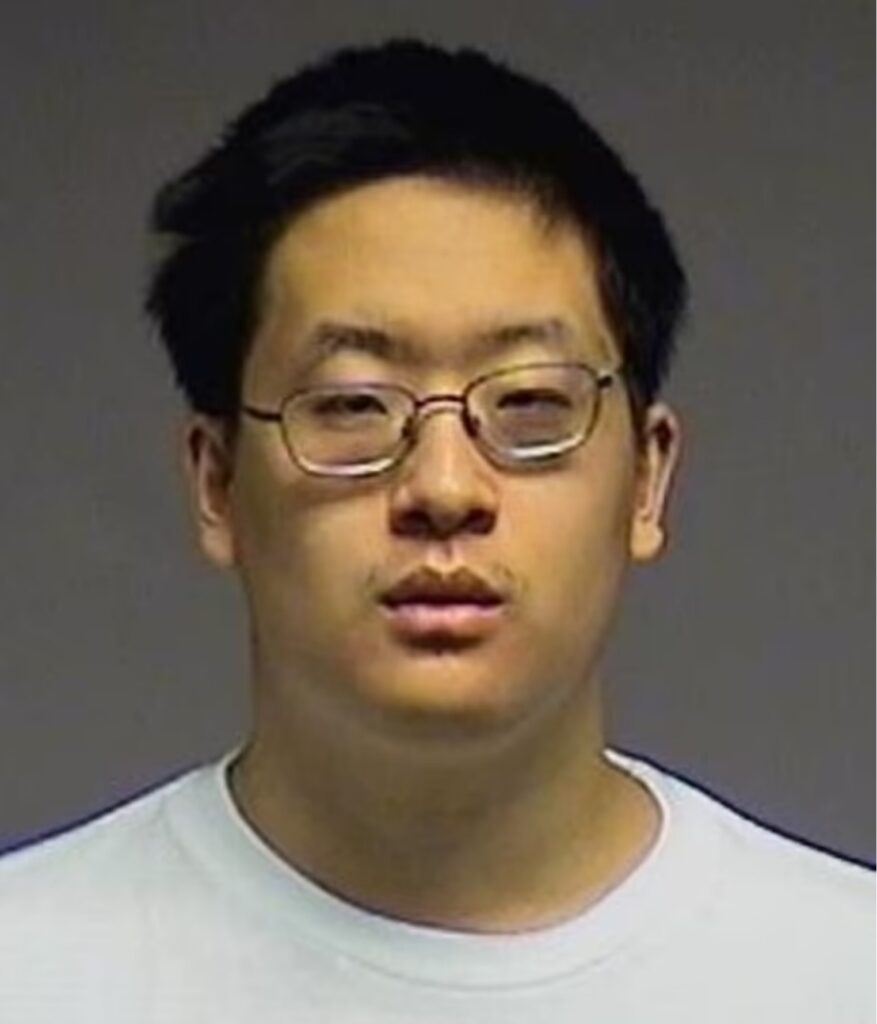 Cornell University student Patrick Dai is accused of making online threats against the school's Jewish community. Image Source: Broome County Sherrif
