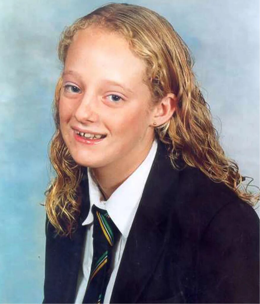 Danielle Jones pictured went missing in 2001