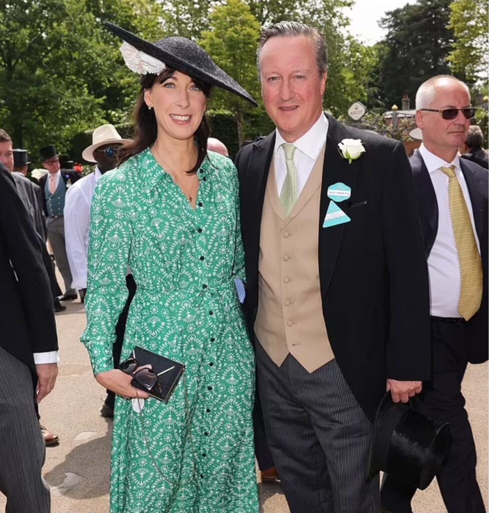 David and Samantha Cameron are a wealthy couple and acquired most of their inheritance. Image Source: Getty