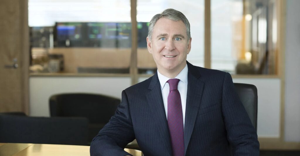 Ken Griffin has three children and shares them with his ex-wife, Anne Dias-Griffin. Image Source: Getty