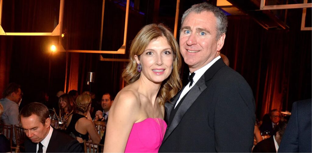 Ken Griffin and his second ex-wife, Anne Dias-Griffin, at a gala in New York in October 2013