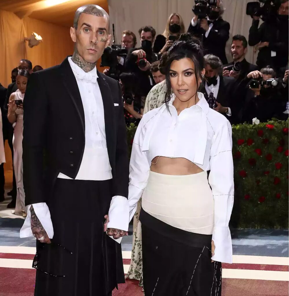 Couple, Travis Barker and Kourtney Kardashian, meet in 2006 and were neighbors and friends at first. Image Source: Shutterstock
