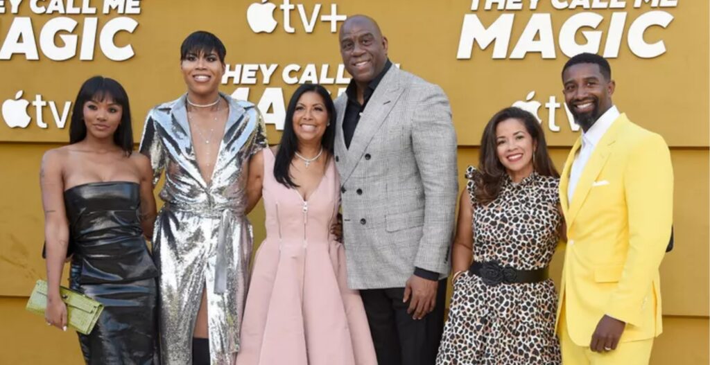 NBA legend, Magic Johnson is a father of three and shares his children with his wife, Cookie, and ex-partner, Melissa Mitchell.