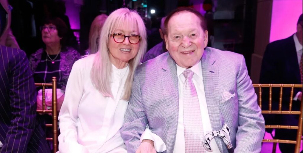 The Adelson family is one of the wealthiest with a net worth raking in billions of dollars. Image Source: Getty