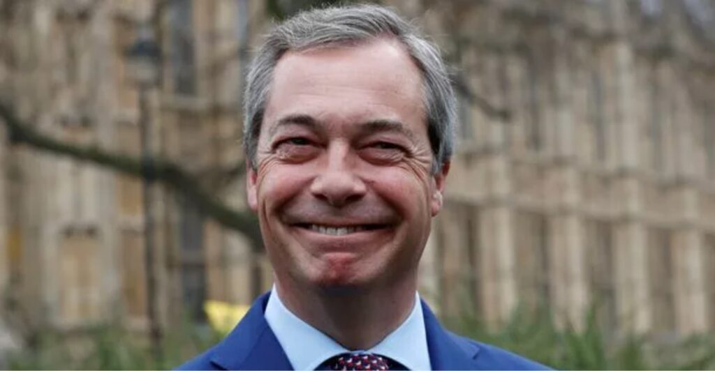 Nigel Farage has four children - two sons and two daughters. Image Source: Getty