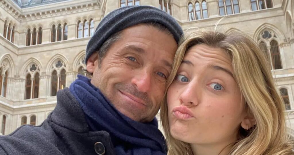 Patrick Dempsey and his daughter Talula Fyfe Dempsey. Image Source: PATRICK DEMPSEY INSTAGRAM