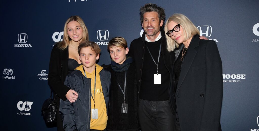 Actor Patrick Dempsey has revealed his twin sons have different personalities. Image Source: Getty