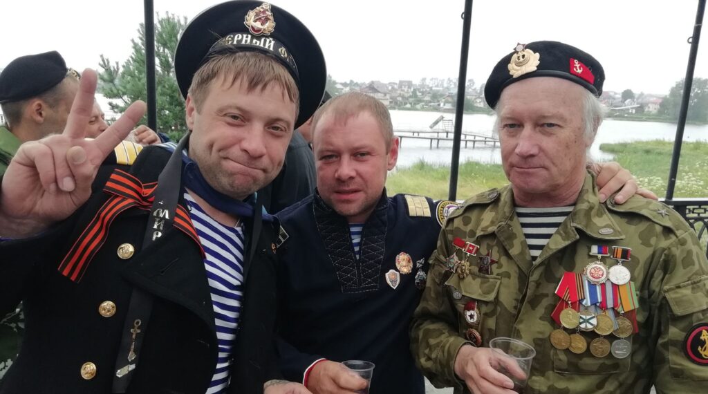 Lt-General Vladimir Sviridov (pictured right) had fumed over poor conditions inside Russia's military