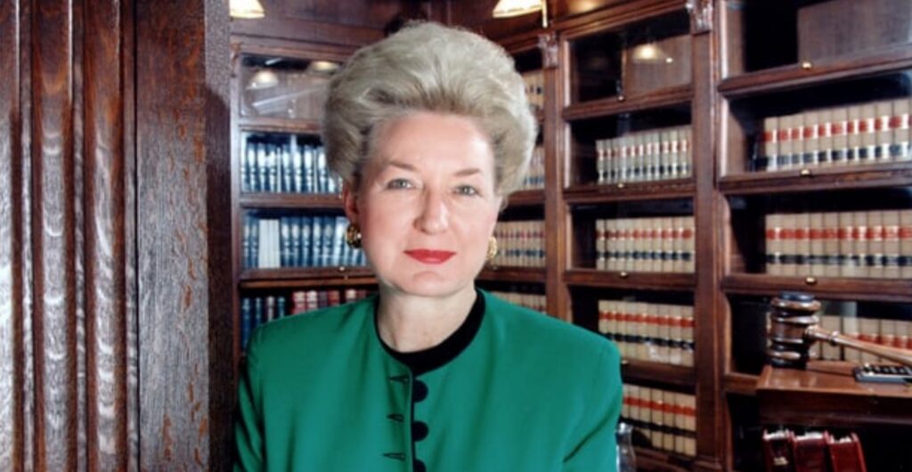 At the time of Maryanne Trump Barry's death, she had a net worth of $200 million. Image Source: Getty