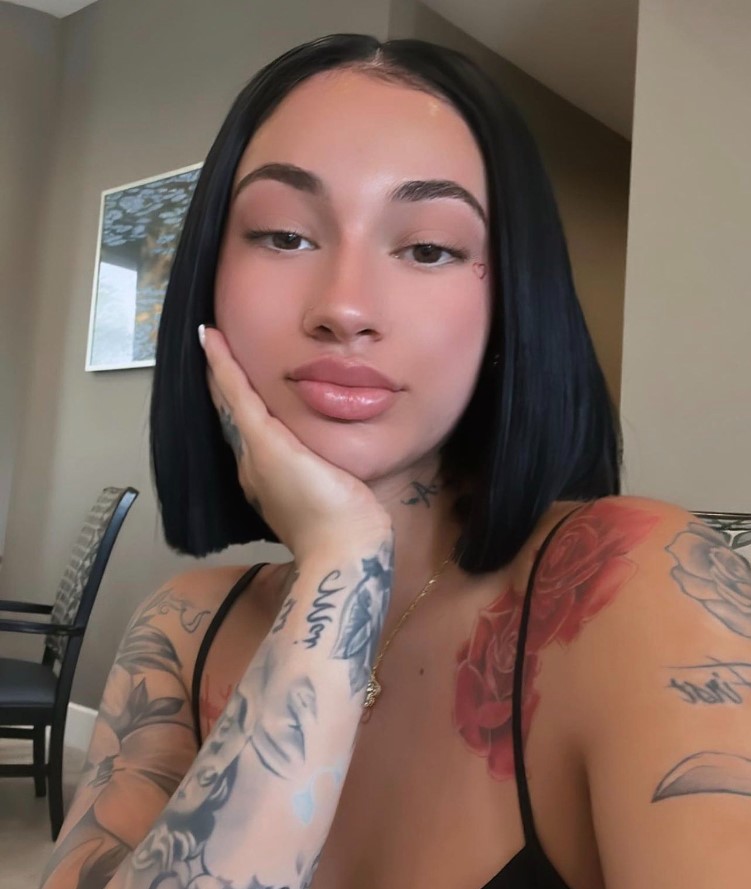 Bhad Bhabie, who rose to fame in a viral Dr. Phil appearance, announced she is pregnant with her first baby. Image Source: Bhad Bhabie (@BhadBhabie) / X