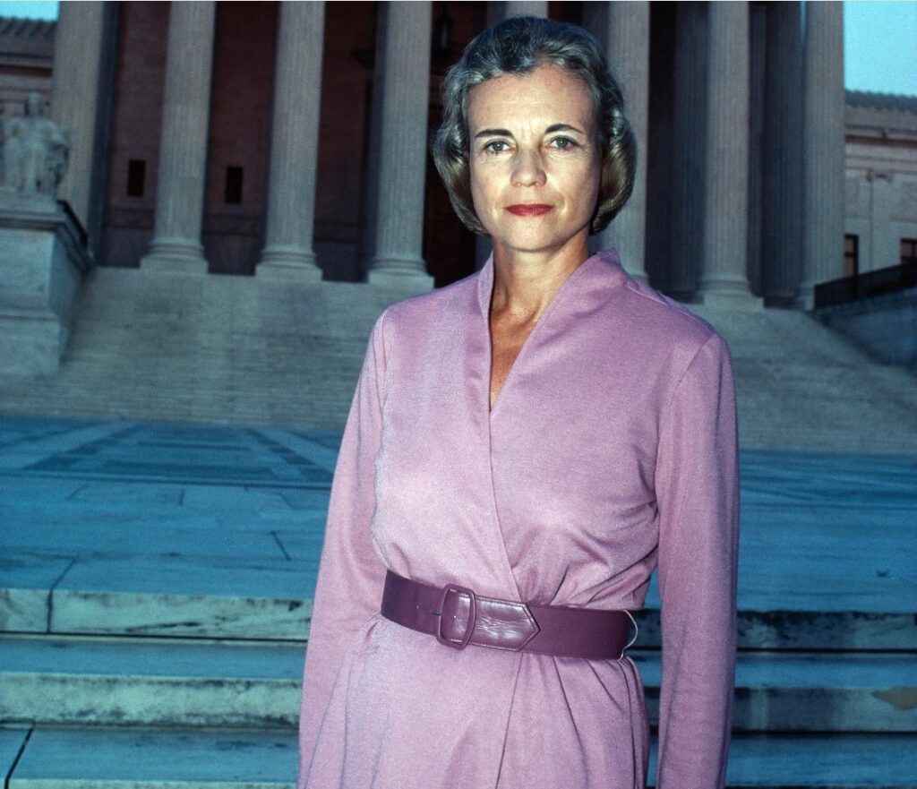 Sandra Day O'Connor was married once in her lifetime to lawyer John Jay who died in 2009, 14 years before she also died.