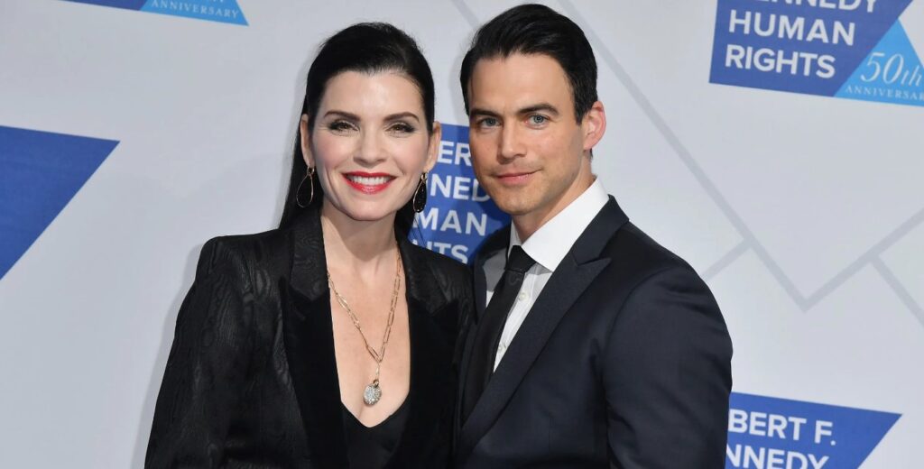 Julianna Margulies and Keith Lieberthal at New York Hilton Midtown on December 12, 2018, in New York City
