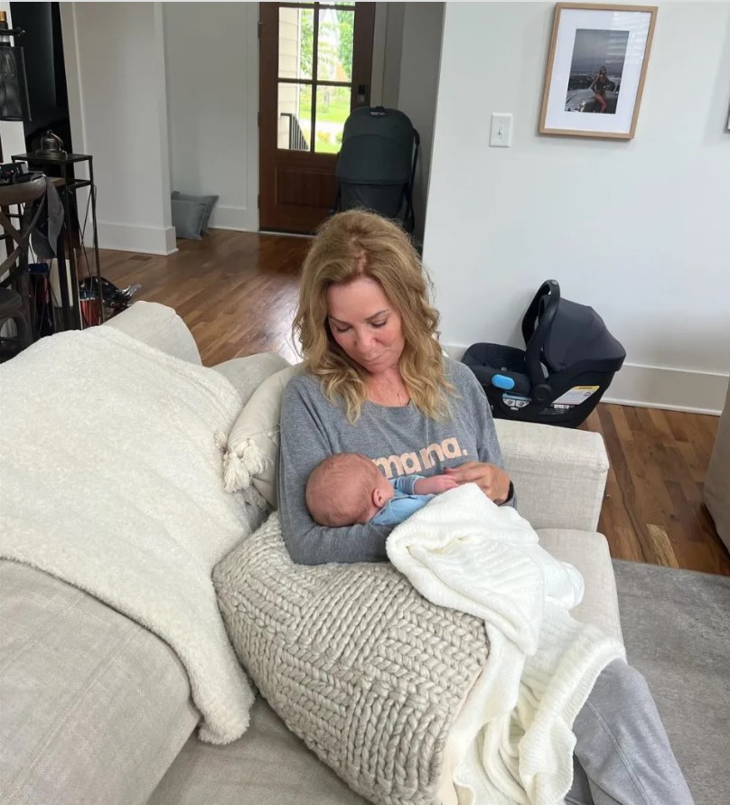 Kathie Lee Gifford holds her grandson, Finn Thomas Wierda, in a post shared on Instagram on July 2, 2023Credit: Instagram/Kathie Lee Gifford

