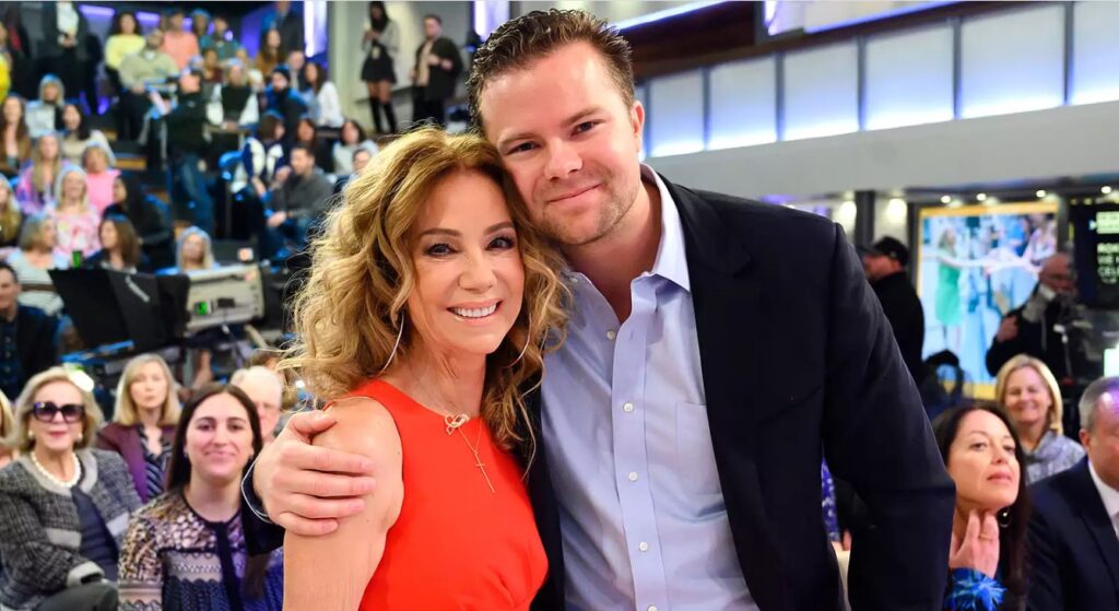 Kathie Lee Gifford and son Cody Gifford. 
