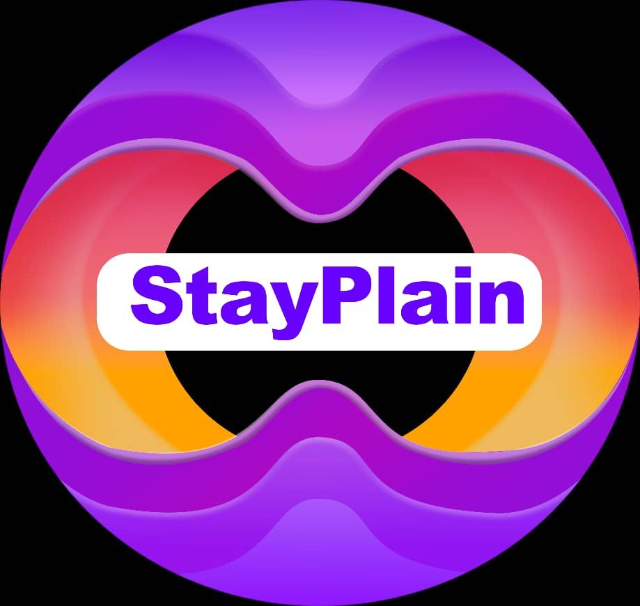 Stayplain's official logo. Image Source: Google Play Store.